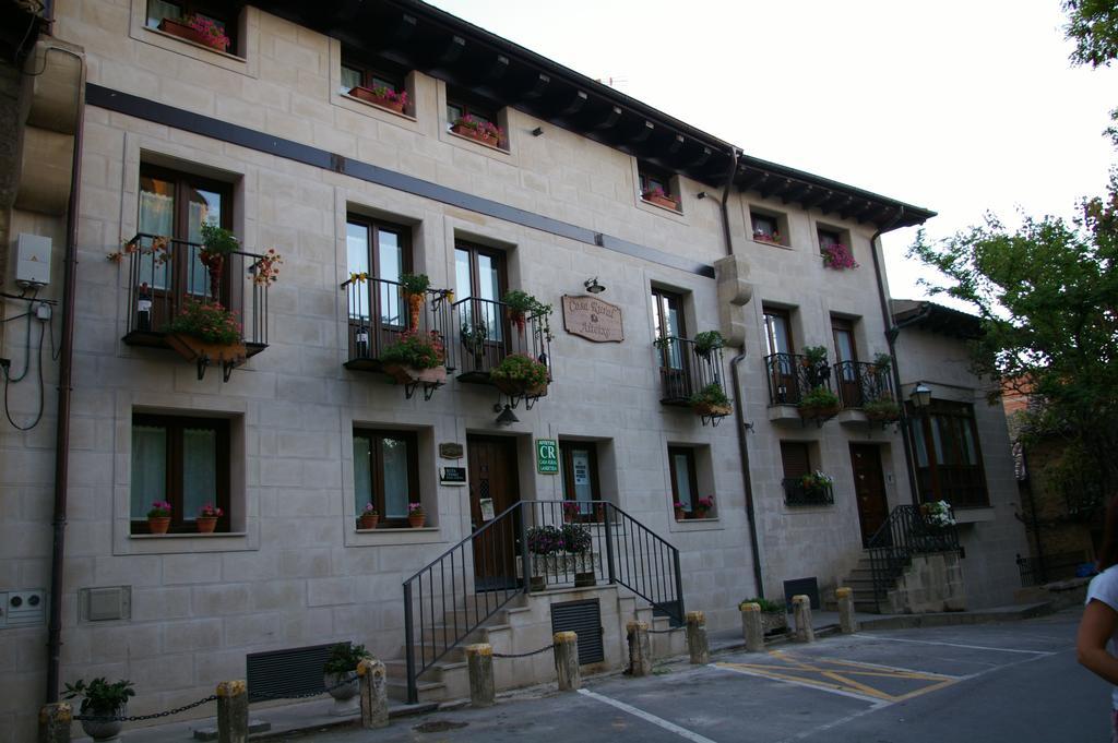 Gasthaus Aitetxe La Guardia Exterior foto